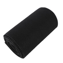 Marine Anhänger Bunkteppich 245 cm Breit strapazierfähige Polypropylen-Bootpolsterung Schwarz