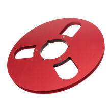 Schwer belastbare 10,5-Zoll-Aluminium-Spule für Reel-to-Reel-Tonbandgeräte 1/4-Zoll Rot