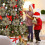 24pcs Glitter Christmas Flowers - Tree Decorations 5
