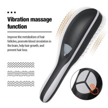 Electric spray massage comb scalp massager micro current head meridian massager red and blue light