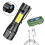 USB Rechargeable LED Flashlight with Variable Zoom, 3 Light Modes, And Powerful Handheld Illumination 4