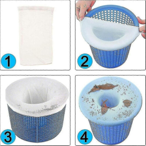 30pcs Swimming Pool Skimmer Socks, Pool Skimmer Filter Filter, Perfect Filter Protector To Protect Your Filter 2