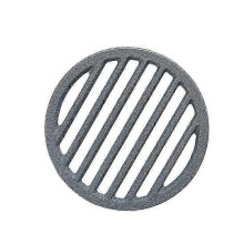 Round Cast Iron Fireplace Grate for Bbq Fireplace Grate High Temperature Charcoal Plate Bbq Replacement Parts Outdoor Bbq Accessories