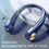 Mini Fan Neck Strap Leafless Lazy Neck Hanging Cooler Usb Rechargeable Portable 4