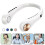 Mini Fan Neck Strap Leafless Lazy Neck Hanging Cooler Usb Rechargeable Portable 1