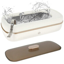 Ultrasonic Cleaner Portable Ultrasonic Jewelry Cleaner 48Khz 420Ml 2 Modes Stainless Steel Suitable for Rings And Necklaces