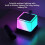 Karaoke Machine with 1 Wireless Microphone Portable Bluetooth Speaker with Hd Sound Support USB Input Suitable for Party Black 4