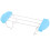 Grille De Chauffage Pour Toaster Silicium Fer Bleu Ciel 3