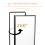 Double Sided Display Frame Acrylic 1 Piece 10.85x8.25x2.75in 11