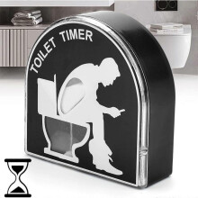 Toilet Timer Funny Gift for Men Husband Dad Father's Day Birthday Prank
