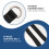 2pcs Fitness Horizontal Bar Strap Hook Up Nylon Rings 7