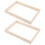 2 Sets Clear Frames Wooden For Diy Painting In Study Room 10