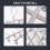 1Pc Stainless Steel Laundry Hanger Foldable Drying Rack Silver 7