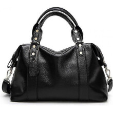 Women Vegan Leather Purses and Handbags Top Handle Shoulder Satchel Fashion Boston Bags