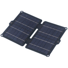 8-W-Solarpanel 5V 0–2A faltbares tragbares Ladegerät mit Dual-USB-Anschlüssen für Camping
