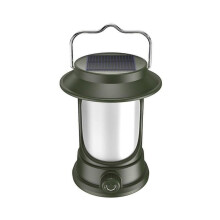 NICECEE Solar Foldable Rechargeable Camping Portable USB LED Night Light for Power Outage Hiking