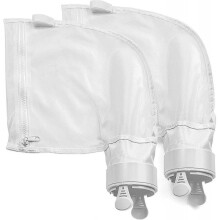 2 Pieces - Adaptable Filter Bag for Robot Pool Cleaners 280 480. Nylon Filter Bag Reinforced with A K13 Zipper.