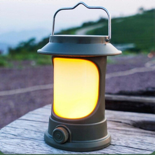 NICECEE Solar Foldable Rechargeable Camping Portable USB LED Night Light for Power Outage Hiking 1