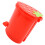 Red Plastic Mini Desktop Trash Bin Cute Cartoon Office Rubbish Bin 5