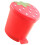 Red Plastic Mini Desktop Trash Bin Cute Cartoon Office Rubbish Bin 6