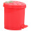 Red Plastic Mini Desktop Trash Bin Cute Cartoon Office Rubbish Bin 1