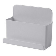 Hmwy-wall Mounted Remote Control Holder Hanger Phone Storage Box Rack