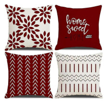 Throw Pillow Cushion Cover Set of 4, 18x18 Inch Modern Home Decor Square Geometric Abstract Pillow Cover