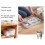 Plastic Storage Box Double Layer First Aid Kit with Handle Removable Tray Portable Emergency Storage Box 4
