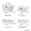 Plastic Storage Box Double Layer First Aid Kit with Handle Removable Tray Portable Emergency Storage Box 5