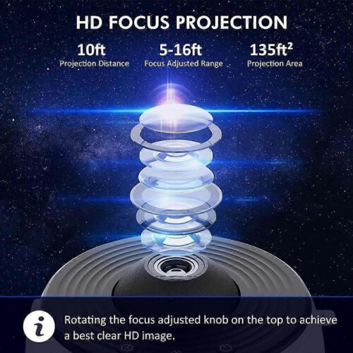 13 in 1 Planetarium Galaxy Starry Sky Projector Night Light HD Starry Sky Aurora Projector Light 2