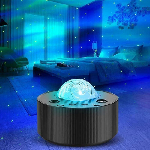 Black Night Light Aurora Starry Sky Smart Starry Sky Projector with Music 1