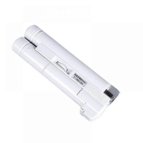 Pocket Led Lamp Light Mini Foldable Handheld Microscope 150x Jewelry Magnifier Microscope