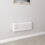 AICA (300x830mm 3 Column) Traditional Cast Iron Radiator White 1