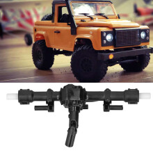 RC Hinterachse aus Stahl verschleißfest stabil für MN90 MN91 MN99S 1/12 RC Car Ersatzteil