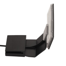 Mini ultradünne LED-Aquarium-Klemmleuchte Schwarz 4,7 Zoll