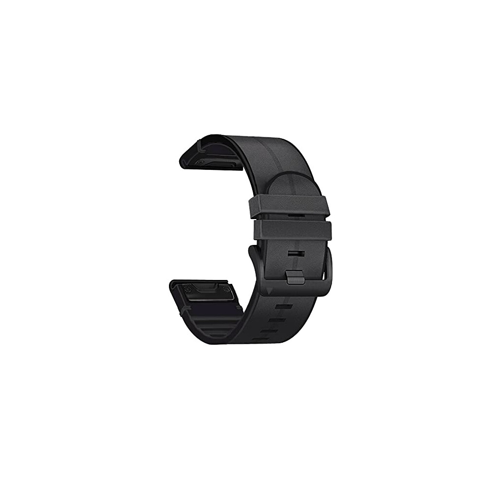 Leather Strap 22Mm For Garmin Fenix 7X | Silicone Quick Release Wristbands | Compatible With Fenix 7X, Tactix 7 Pro, 6X 6947110947655