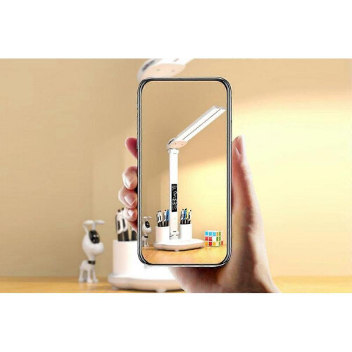Touch LED Table Lamp Rechargeable Table Lamp with 3 Color Modes And 5 Brightness Reading Light 1