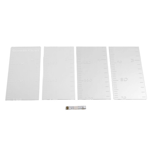 Secure Fit Shatterproof Kids Height Chart Mirror with Clear Scale 1