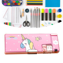 Monster-Bleistiftetui - doppelseitig, großes Fassungsvermögen