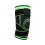 Kniebandage Sleeve L Schwarz/Neon-Grün 10