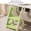 Adjustable 2-Step Toddler Plastic Stool for Bathroom Sink, Non-Slip, Stable 5