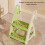 Adjustable 2-Step Toddler Plastic Stool for Bathroom Sink, Non-Slip, Stable 3