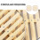 Masteelf 2pcs Steam Rack For Nutrient Preservation In Kitchen 10.2in 6