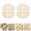 Masteelf 2pcs Steam Rack For Nutrient Preservation In Kitchen 10.2in 4