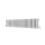 AICA (300x1460mm 3 Column) Traditional Cast Iron Radiator White 4