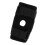 Kniebandage Modell XL Schwarz/Rot Silikonpad 9