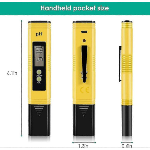Water Temperature Test Pen Ph Meter 0.01 Acidity Meter Ph02 Test Pen Ec Pen Conductivity Tds 2
