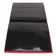 T116 9-Fächer 360 Slots Kartenbinder Rot 250x307x21mm