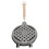 Dual Sided Nonstick Waffle Maker Pan 36x14cm Removable Handle 8