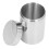 Thickened Round Stainless Steel Tea Tin 401g Sealing Storage 11